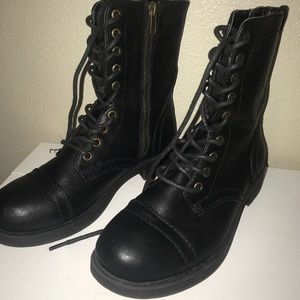 Black Combat Boots